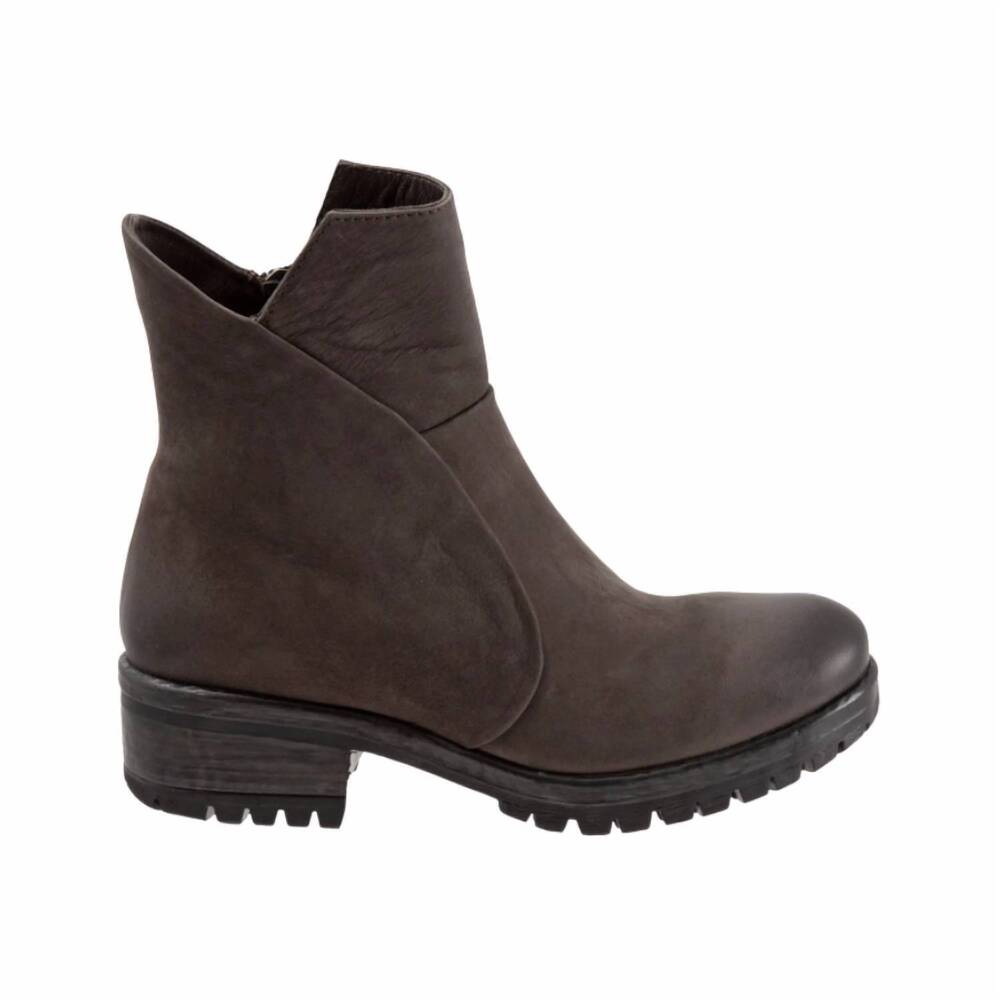 NEW BUENO women's forge boots in brown nubuck